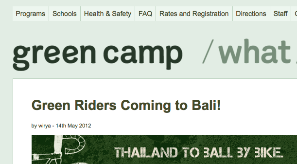 Green Camp Bali